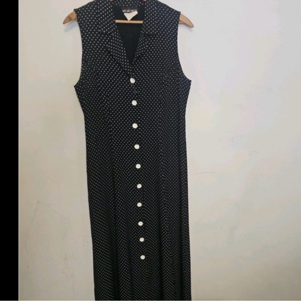 My Michelle 90’s Vintage Summer Polka Dot Dress